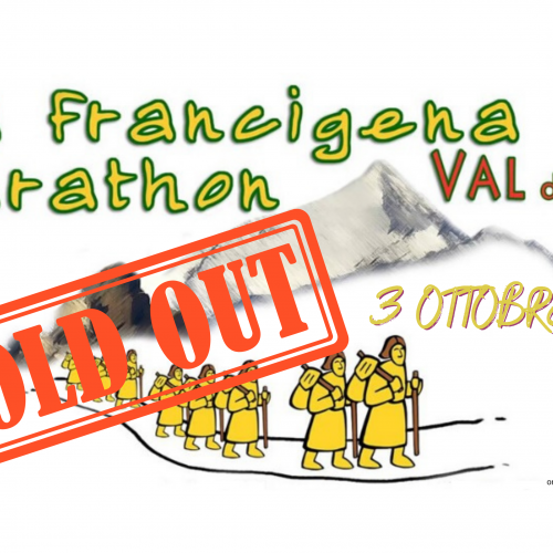 3 Ottobre: Francigena Marathon della Valsusa 2021