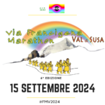 Via Francigena walking Marathon 2024 in Valle di Susa